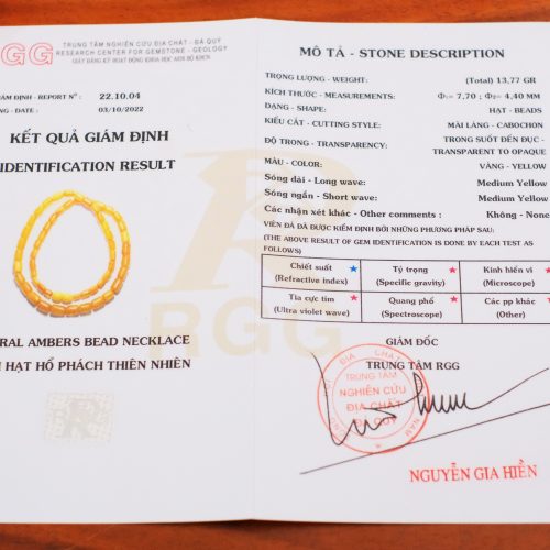 Vòng Cổ Hy Lạp Vàng