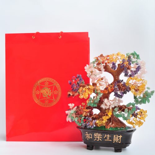 Cây Tài Lộc Thạch Anh Đa Sắc/ QUÀ TẶNG SẾP/ QUÀ TÂN GIA