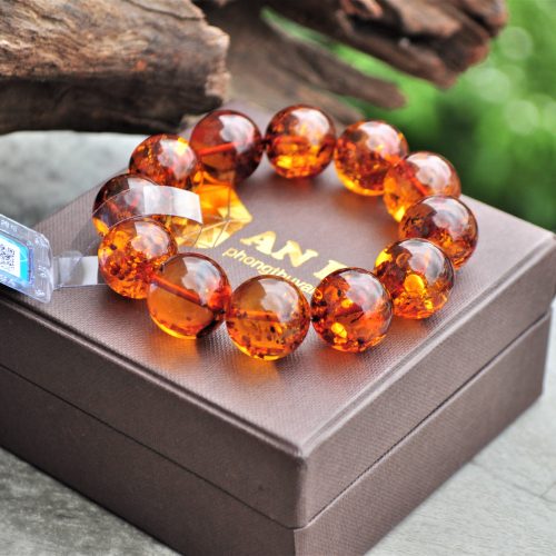 Hổ Phách Cognac Nga Hạt Tròn VIP 17 Ly
