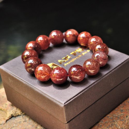 Vòng thạch anh tóc nâu